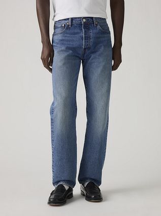 Levi's 501 Jeans Mittelblau