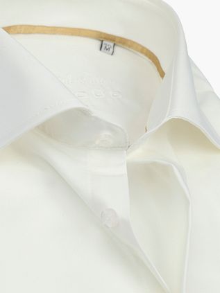 Ledub Hochzeitshemd Slimfit Off-White
