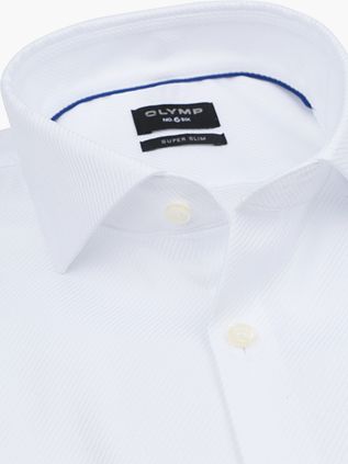 OLYMP No'6 six Hemd Skinny Fit Weiß