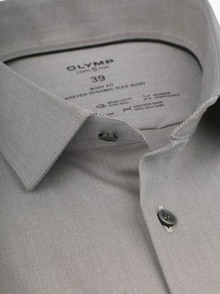 OLYMP Shirt Level 5 24/Seven Olive Green