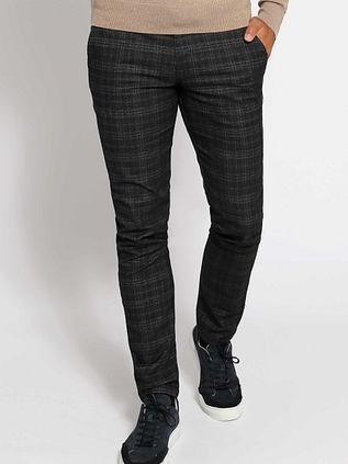 Suitable Chino Pico Ruiten Antraciet