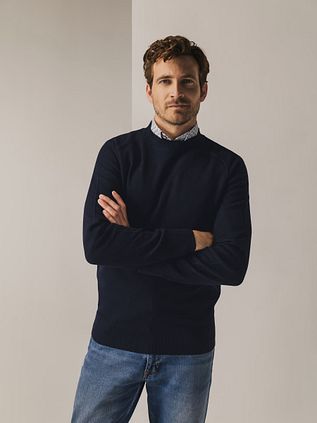 State Of Art Pullover Structure Navy