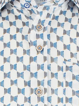 R2 Mehari Doors Camisa Manga Corta Azul
