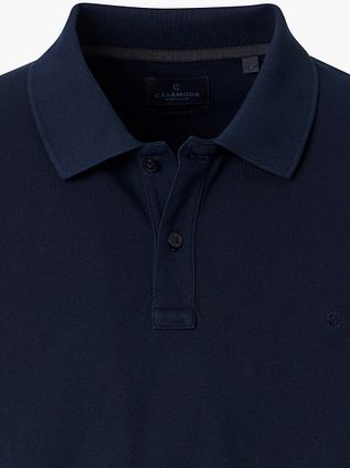 CASAMODA Polo Shirt Piqué Navy