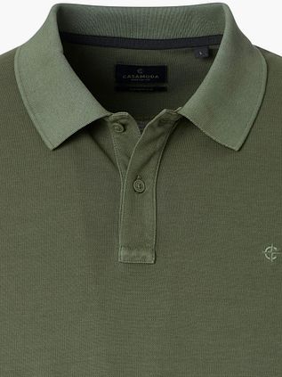 CASAMODA Polo Shirt Piqué Green