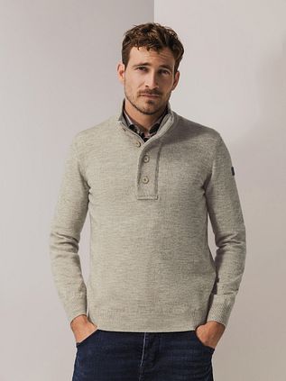 State of Art Mocker Pullover Beige