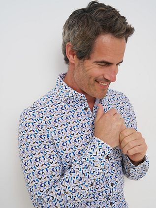 R2 Shirt Sorona Print Multicolour