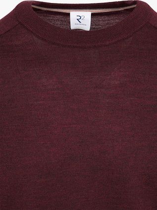 R2 Jersey Lana Merina Bordeaux