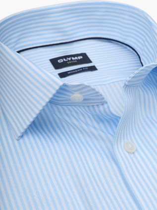 Olymp Luxor Shirt Stripes Blue