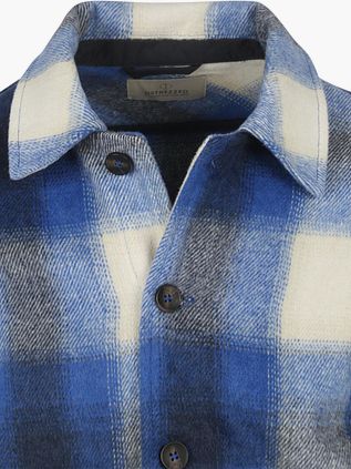 Dstrezzed Overshirt Kariert Marine
