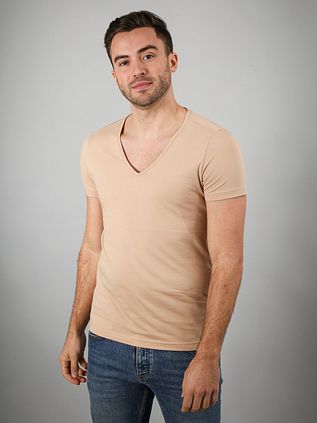 Suitable Vitaru T-Shirt Invisible Col V Profond Lot de 6