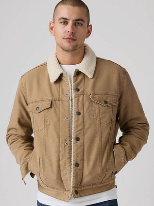 Levi's Sherpa Jacket Camel