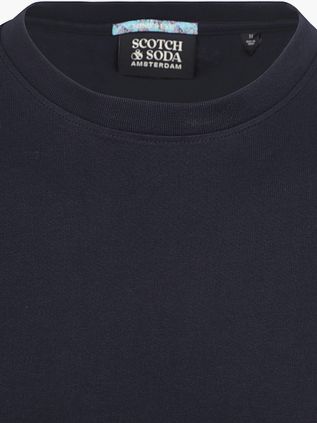 Scotch & Soda T-Shirt Artwork Zwart