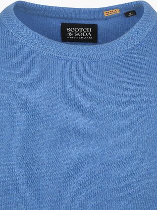Scotch and Soda Soft Knit Pullover Blau