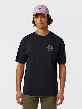 Scotch & Soda T-Shirt Artwork Zwart