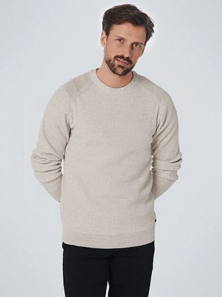 No Excess Pullover Knitted Beige