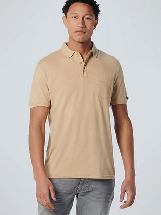 No Excess Polo Linen Beige
