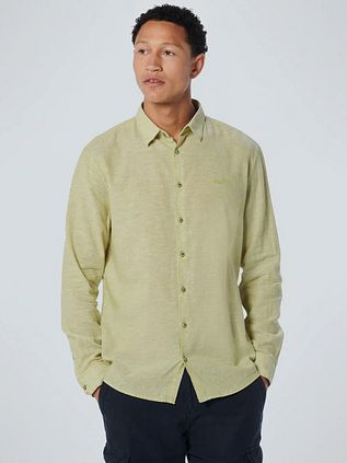 No Excess Shirt Linen Green