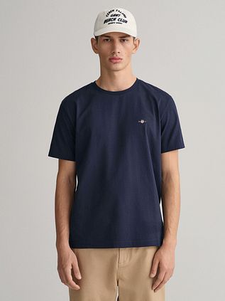 Gant T-shirt Shield Logo Navy