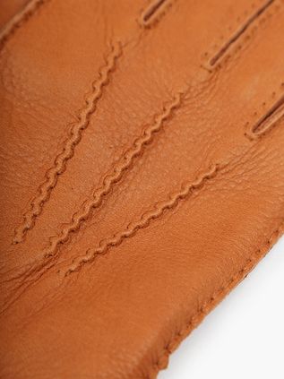 Hestra Handschuh Matthew Leder Cognac