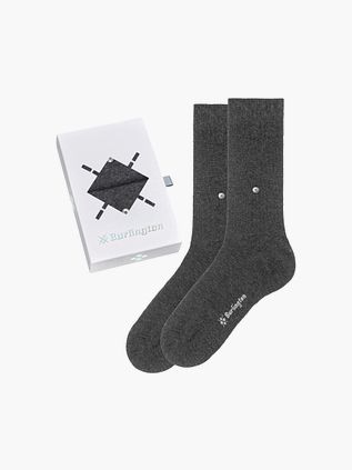 Burlington Gift Box 2-Pack Uni Grey
