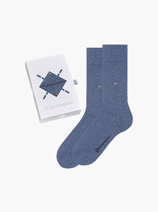 Burlington Gift Box 2-Pack Uni Blue