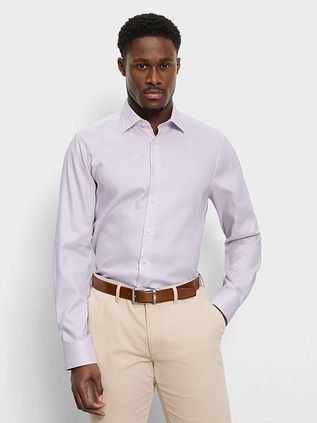 Olymp Level 5 Dobby Shirt Pink