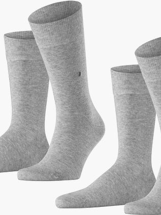 Burlington Uni Light Grey 2-Pack
