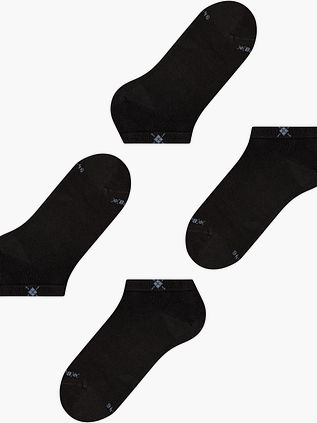 Burlington Everyday Sock Black 2-Pack