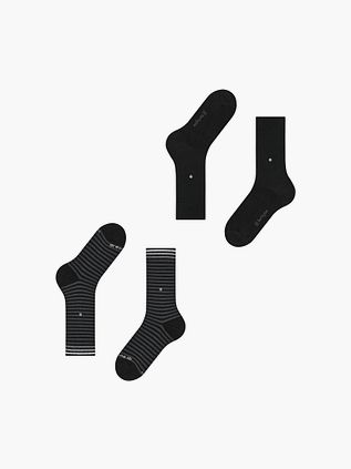 Burlington Everyday 2-Pack Stripes Black