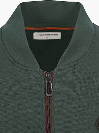 No Excess Cardigan Dark Green