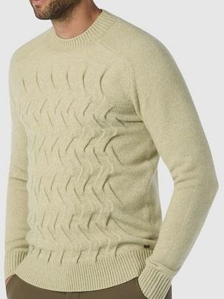 No Excess Sweater Jacquard Ecru