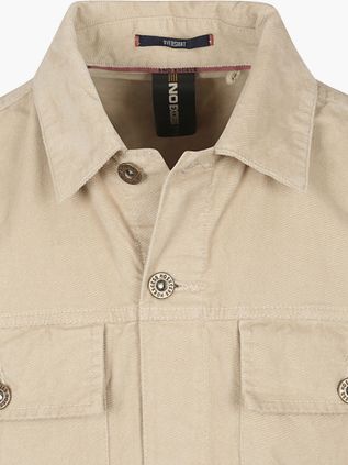 No Excess Overshirt Beige