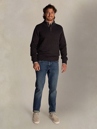 NZA Pullover Mocker Adan Anthracite
