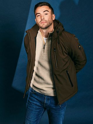 No Excess Jacket Softshell Taupe