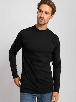 Alan Red T-Shirt Virginia Zwart Longsleeve 2-pack