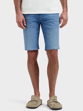 No Excess Short Denim Stretch Bleach