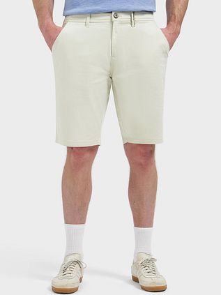 No Excess Chino Short Stretch Ecru