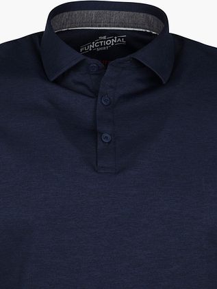 Pure Functional Polo Shirt KA Dunkelblau