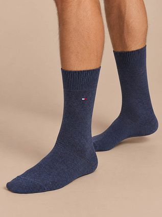 Tommy Hilfiger Classic 2-Pack Calcetines Azules