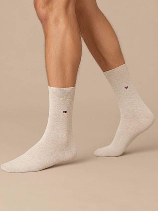 Tommy Hilfiger Classic Calcetines Beige pack de 6 pares