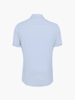 Pure La Chemise Fonctionnelle MC Bleu