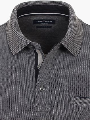 CASAMODA Polo Long Sleeves Grijs