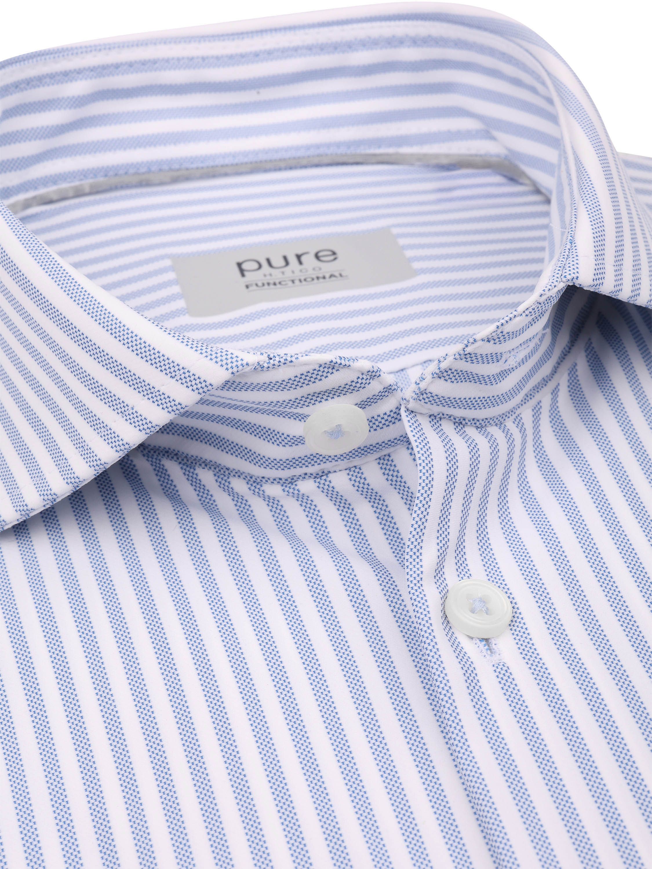 Pure Shirt Stripe Blue Product / Detail