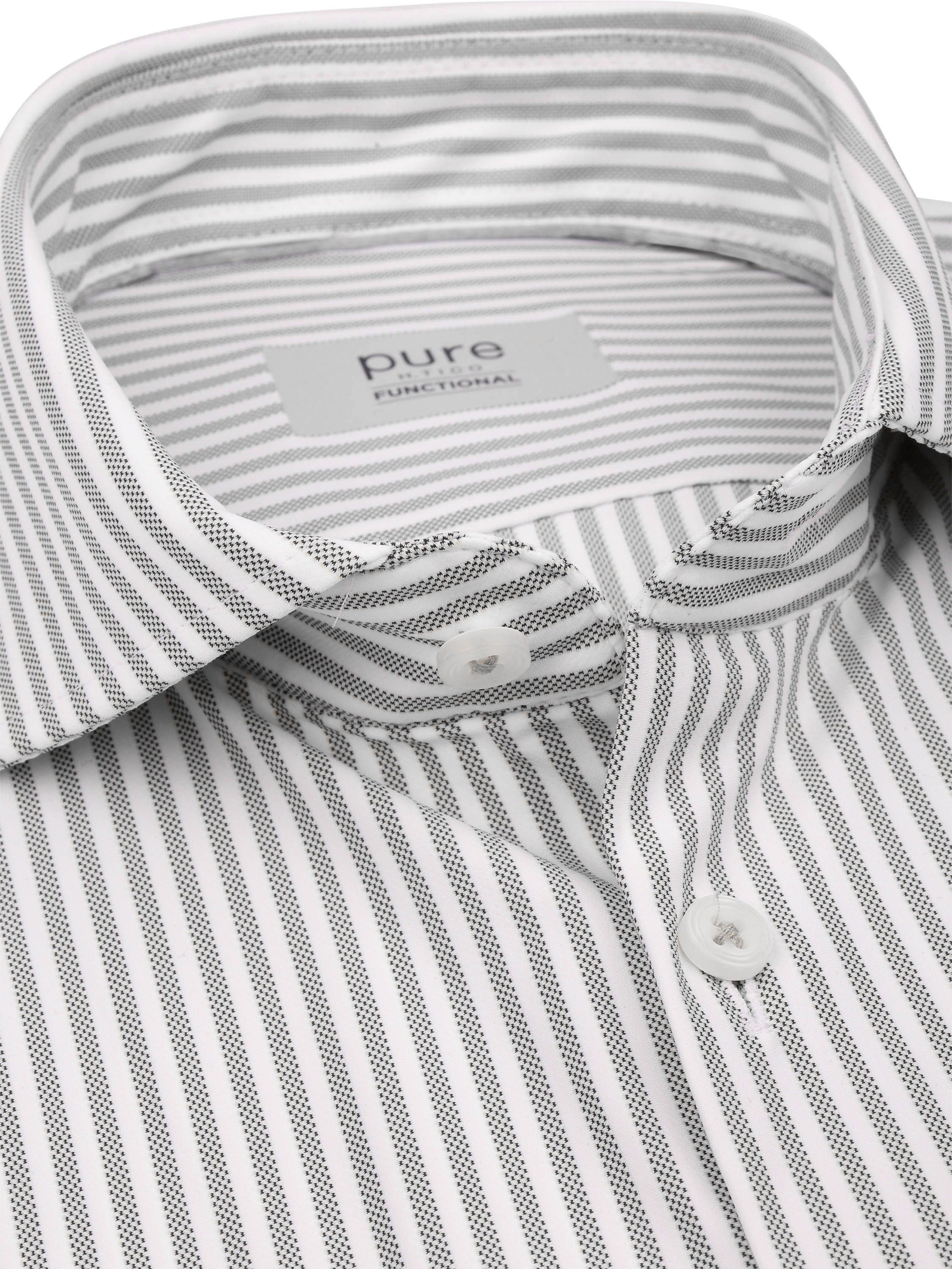 Pure Shirt Stripe Beige Product / Detail