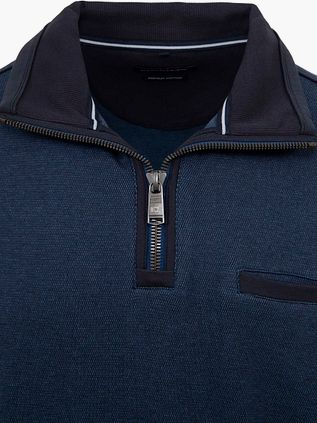 CASAMODA Halfzip Sweater Blue