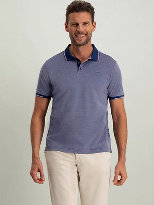 State Of Art Piqué Poloshirt Kobaltblau