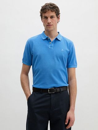 Marc O'Polo Polo Shirt Faded Blue
