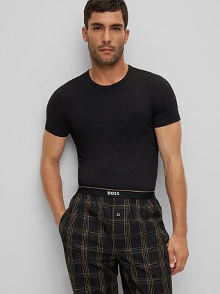 BOSS T-shirt Modern 2-Pack Zwart
