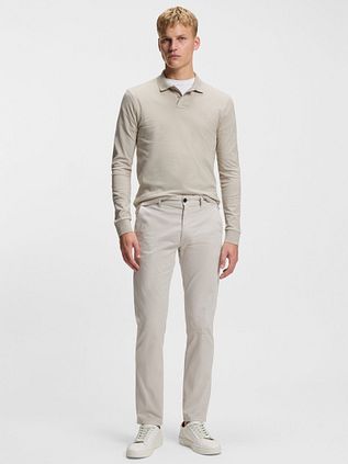 BOSS Passerby Polo Ecru